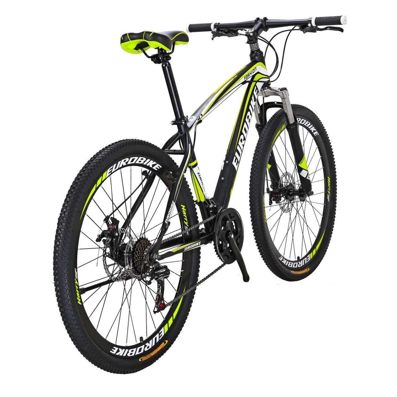 27.5" Mountain Bike Shimano 21Speed Mens Bikes Adult Bicycle Yellow
