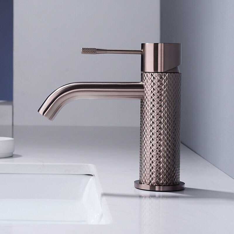 Waterfall Bathroom Sink Faucet Single Handle Hole Vanity Mixer Taps