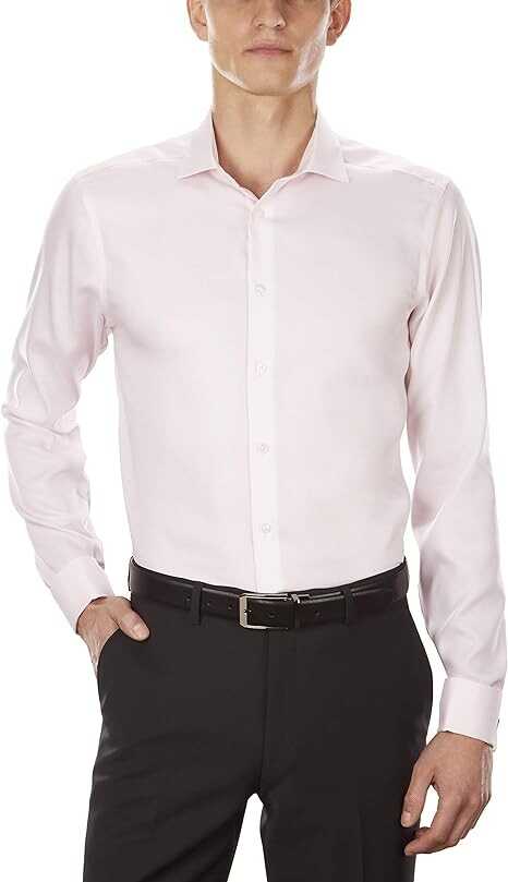 Calvin Klein Men's Dress Shirt Slim Fit Non Iron Solid French Cuff