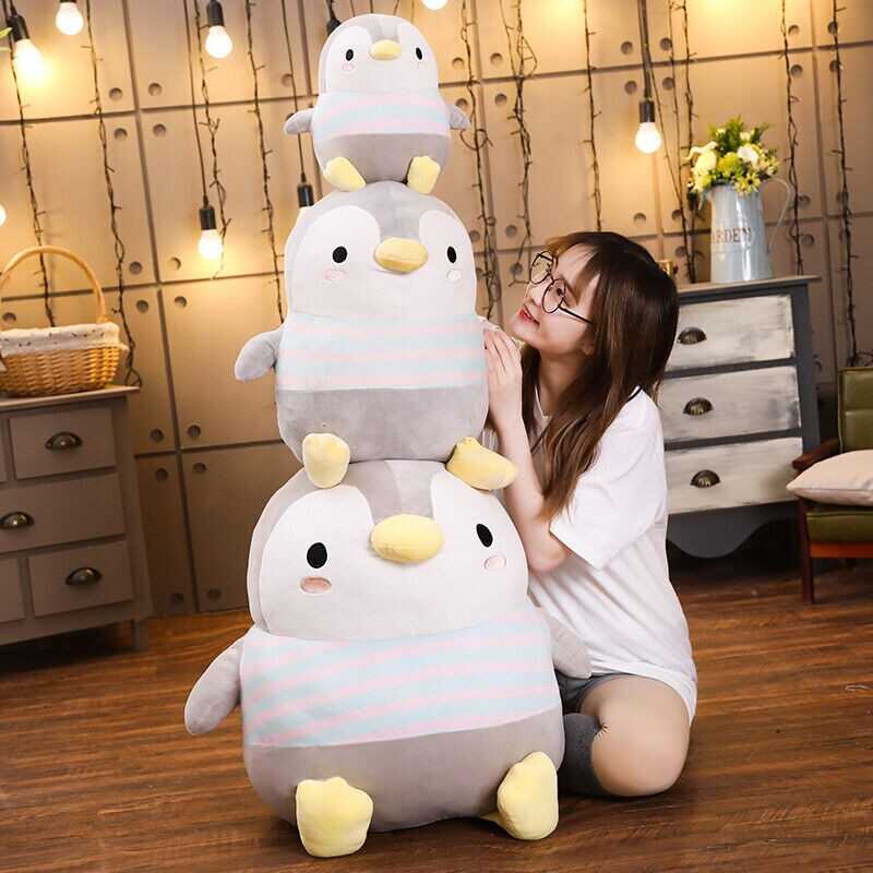 Soft Penguin Plush Lovely Stuffed Animal Doll Gift for Kid Baby Birthday Xmas US
