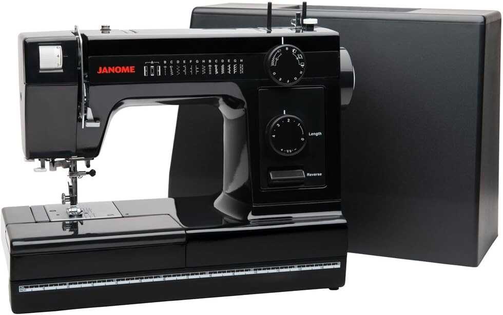 Janome HD1000BE HD1000 Black Edition All Metal Body Sewing Machine, one size