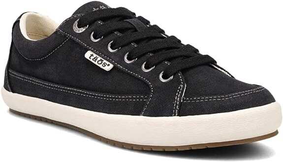 Taos Moc Star 2 Women's Sneaker - Fresh Canvas Design with Removable Footbed, Arch Support and Durable Lightweight Outsole for All Day Walking and Everyday Style