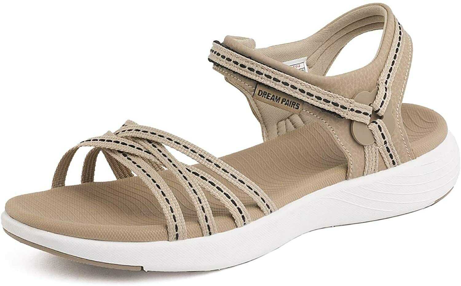 DREAM PAIRS Women's Sport Athletic Sandals Outdoor Hiking Sandals